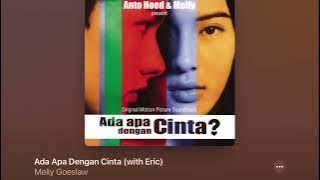 Ada Apa Dengan Cinta (OST AADC) - Melly Goeslaw with Eric  Lyrics  Karaoke