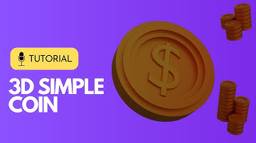 Blender 3D Gold Dollar Coin Tutorial - Roblox Game