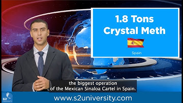 1.8 Tons of Methamphetamine seized in Spain -  Smuggling Trends Report - S2 University