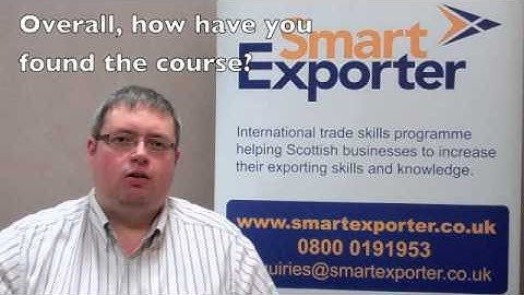 Smart Exporter Preparing to Export August 2012 Jay Hawkins