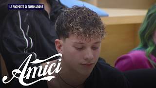 Amici 25 - La discussione in casetta dopo le proposte di eliminazione