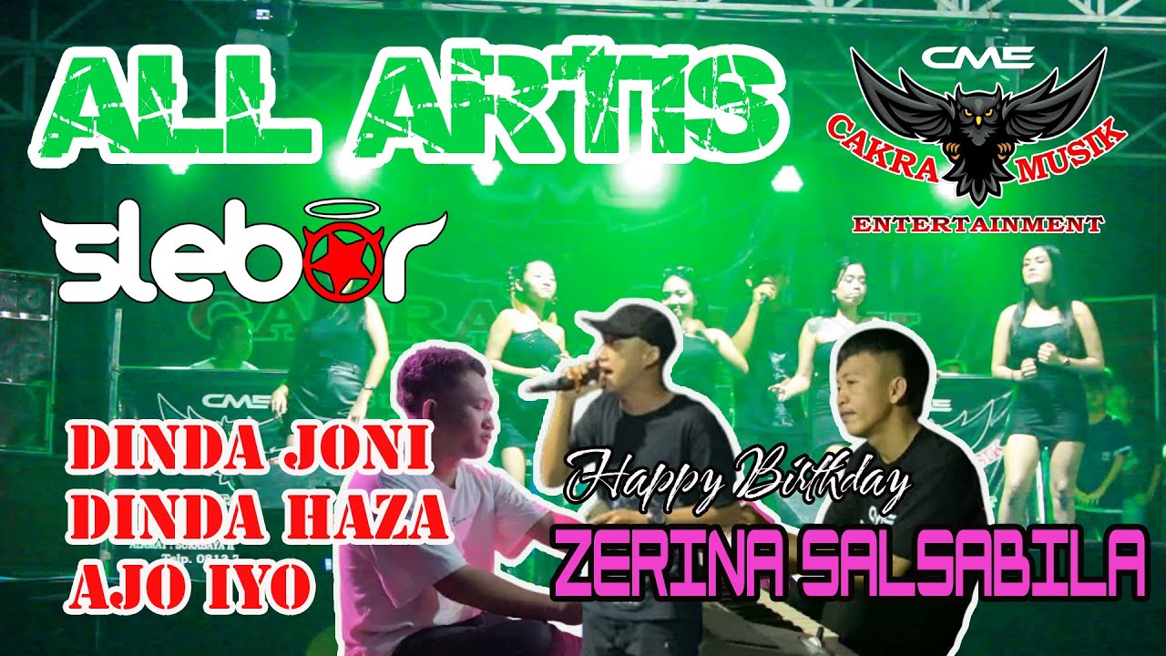 CAKRA MUSIK TERBARU 2024 LIVE KAWASAN SLEBOR | ALL ARTIS | DINDA JONI, DINDA HAZA | AJO IYO