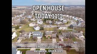 Open House | April 10, 11am-1pm | 846 Executive Blvd, Delaware, OH 43015