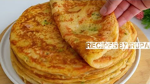 No Oil No Flour No Maida Only 3 Ingredients Healthy Breakfast Recipes For Lunch Box | Easy Dinner 