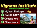 Vignans Institute vizag eamcet cutoff 2025 | ap eamcet 2025 counselling dates |#vignaninstitutevizag