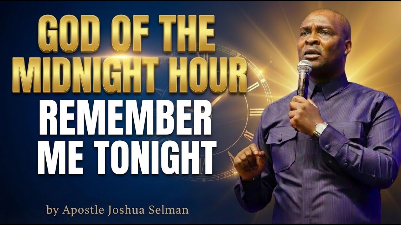 GOD OF THE MIDNIGHT HOUR — STEP INTO MY SITUATION NOW | Apostle Joshua Selman