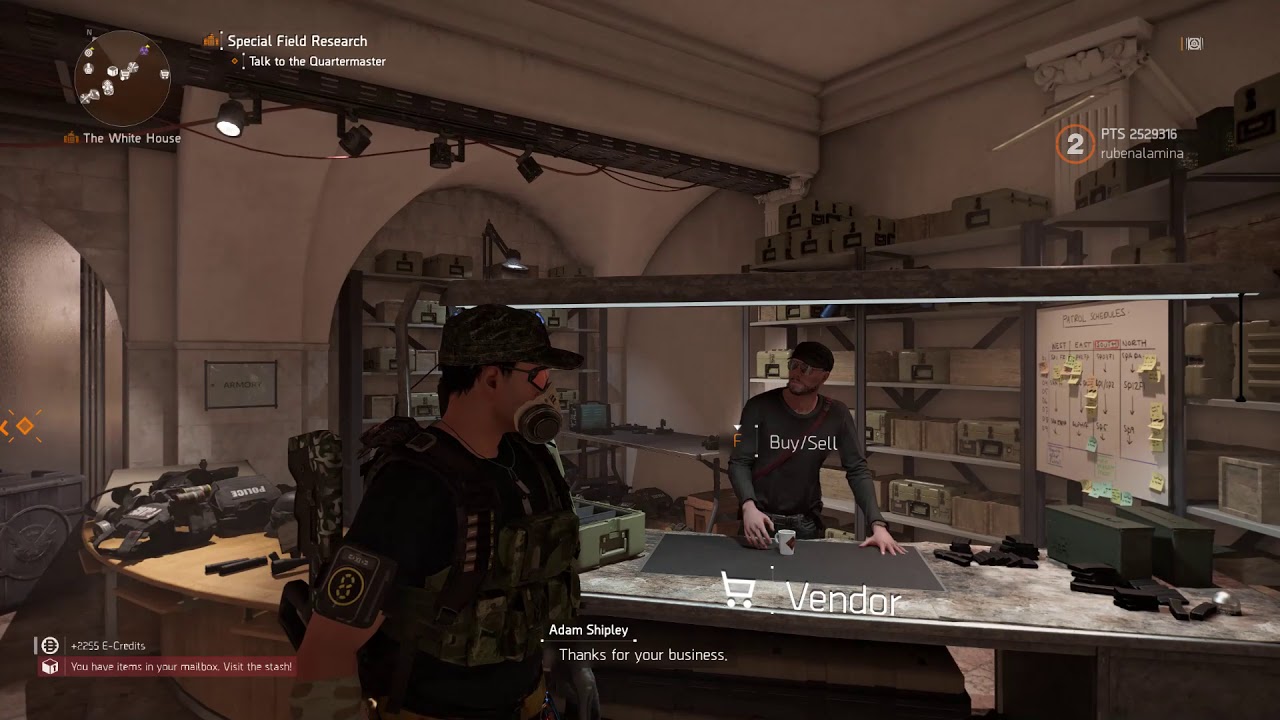 The Division 2: TU6 PTS Scrolling Behavior on Vendors - YouTube