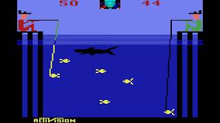 Atari 2600 Game: Fishing Derby (1980 Activision) by Old Classic Retro Gaming 590 views 7 months ago 3 minutes, 10 seconds