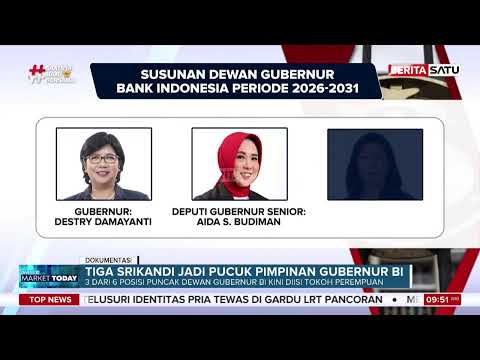 Tiga Srikandi jadi Pucuk Pimpinan Gubernur BI