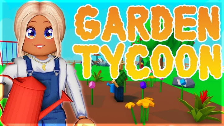 🍃 BYGGER MIN DRØMMEHAVE! 🔨 // Roblox: Garden Tycoon
