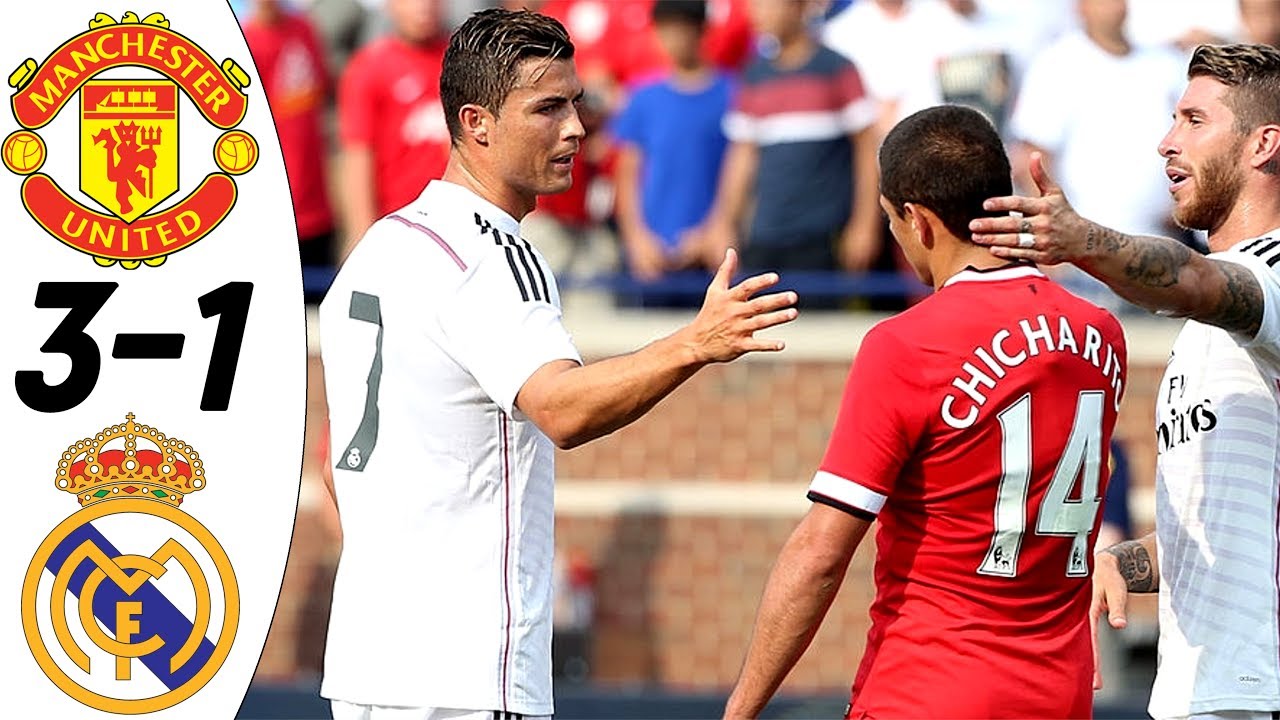 Real Madrid vs Manchester United Highlights / Club Friendly Match - video  Dailymotion