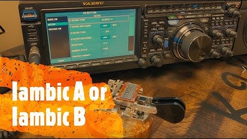 Difference between Iambic A and Iambic B