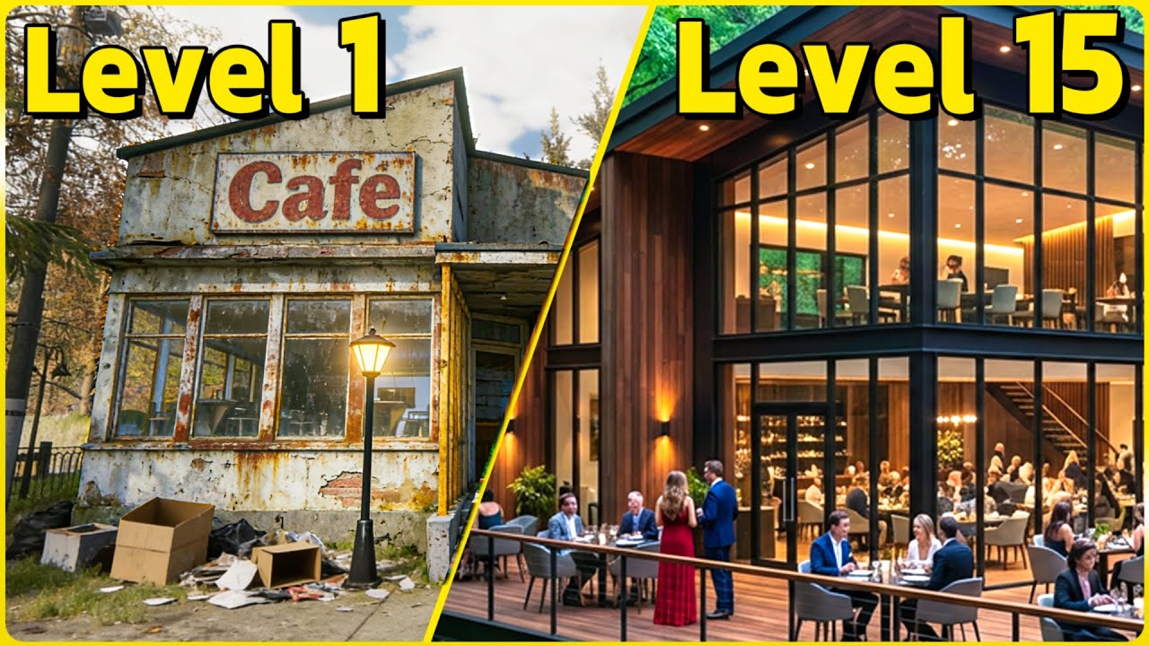 Vom Café zum Luxusrestaurant