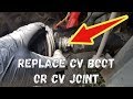How to replace CV boot or CV joint - VW, Audi, Skoda, Seat