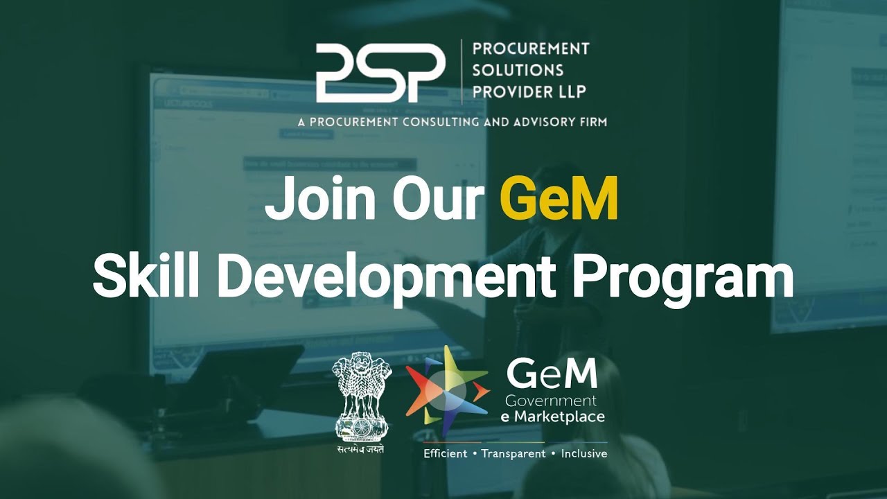 Join Our GeM Skill Development Program - YouTube