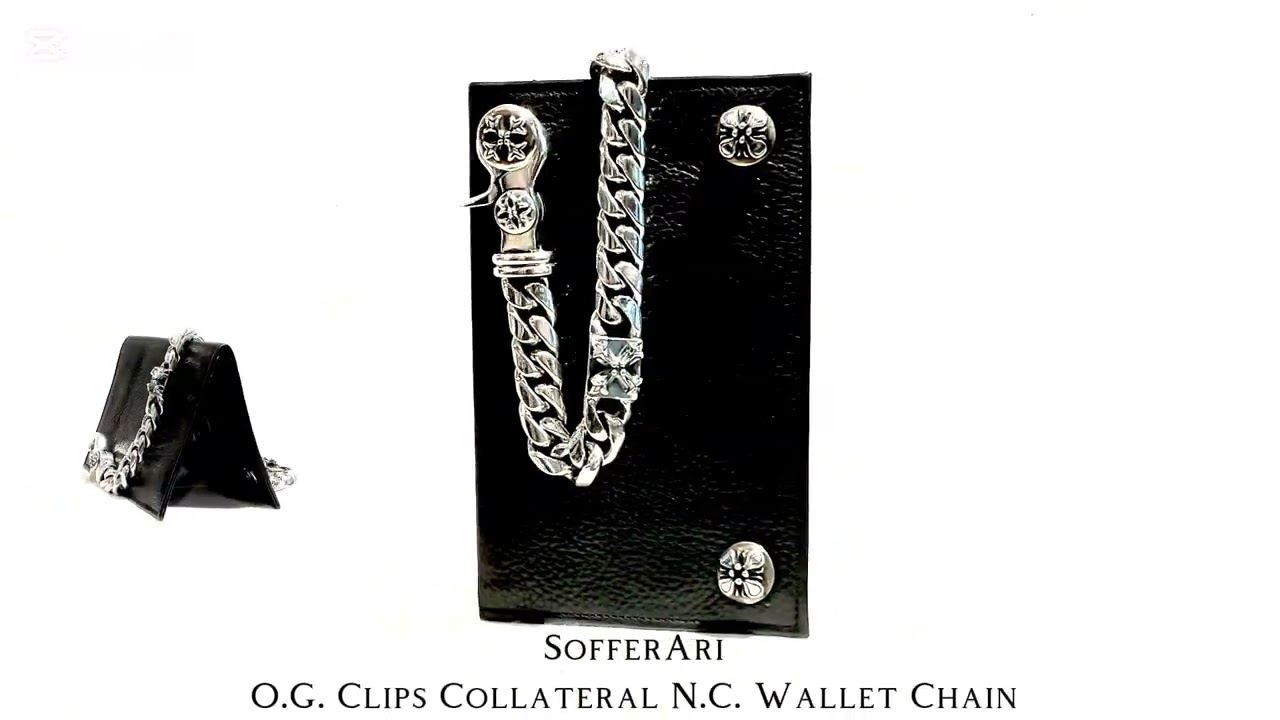 SofferAri ソファーアリ日本総代理店　O.G. Clips Collateral Wallet Chain 