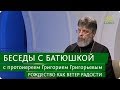 Беседы с батюшкой. Рождество как ветер радости. Эфир от 28 декабря 2017г