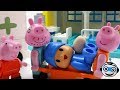 Pocoyó se hace daño y le curan en el hospital de Peppa