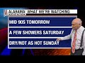 AWN Thursday 9/4 Evening Statewide Forecast from James Spann