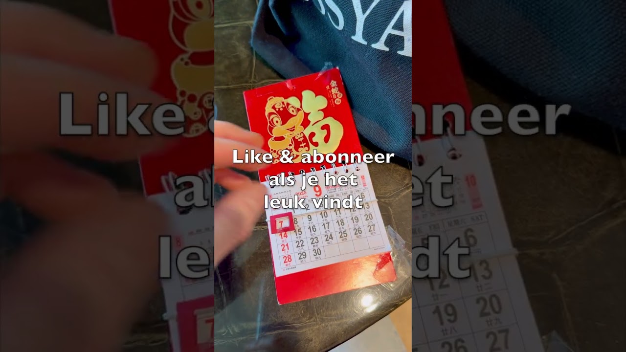 Op welke dag zie je dit❓Zondag 7 september 2025 