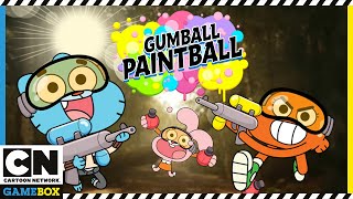 Gumball Gameplay | Gumball Paintball – NEW GAME ALERT! | Cartoon Network GameBox screenshot 2