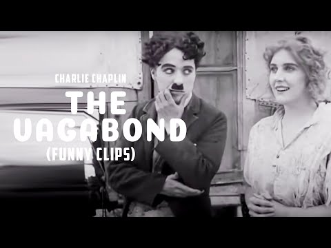 The Vagabond (1916) - Charlie Chaplin | Funny Clips | Edna Purviance, Eric Campbell | Happy Monks