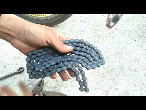 كيفية تركيب جنزير العجلة في  دقائق اصلاح جنزير العجلة