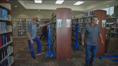 Library stack lift & move   (how to)