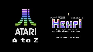Henri for Atari 8-bit hopes you like Bach | Atari A to Z