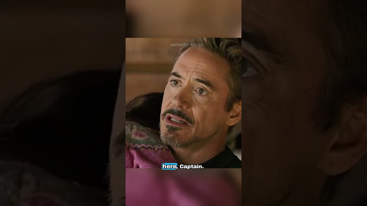 Tony Stark S Big Decision Meets Steve Natasha Scott Endgame Scene