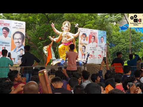 Akhil Chandanwadi Ganpati aagman sohala 2018। Chandanwadicha raja 2018 - YouTube