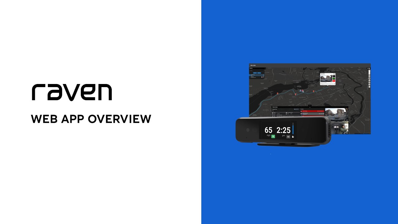 Raven Camera Install Raven Web App Overview - YouTube