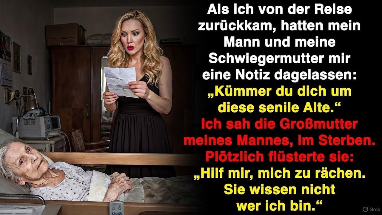 Kümmer dich um die Alte“ – Sie ahnten nicht, dass sie eine Milliardärin war! 😱💰