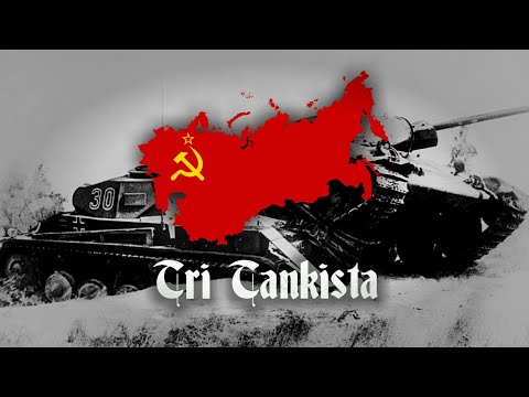 "Tri Tankista" Три танкиста - (Legendado PT-BR)