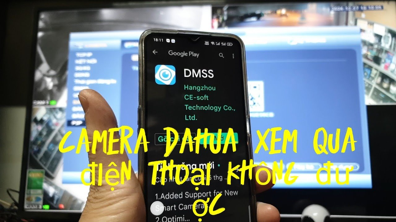 Camera Dahua không coi qua điện thoại được