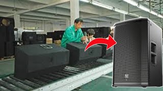 देखिये इस तरह से बनता है Dj speaker ||  how speakers are made in factory || Dj speaker box making