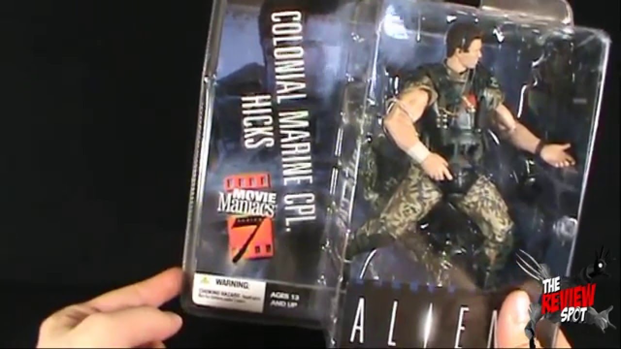 Toy Spot - McFarlane Toys Movie Maniacs Series 7 Colonial Marine CPL Hicks