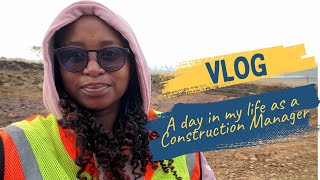 A day in my life as a Construction Manager : Vlog. South African Youtuber .