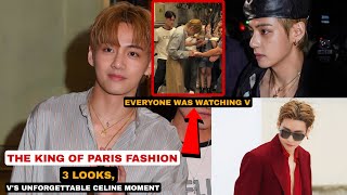 🔴TAEHYUNG STUNS PARIS WITH 3 ICONIC CELINE LOOKS—ARMY CAN'T STOP TALKING!