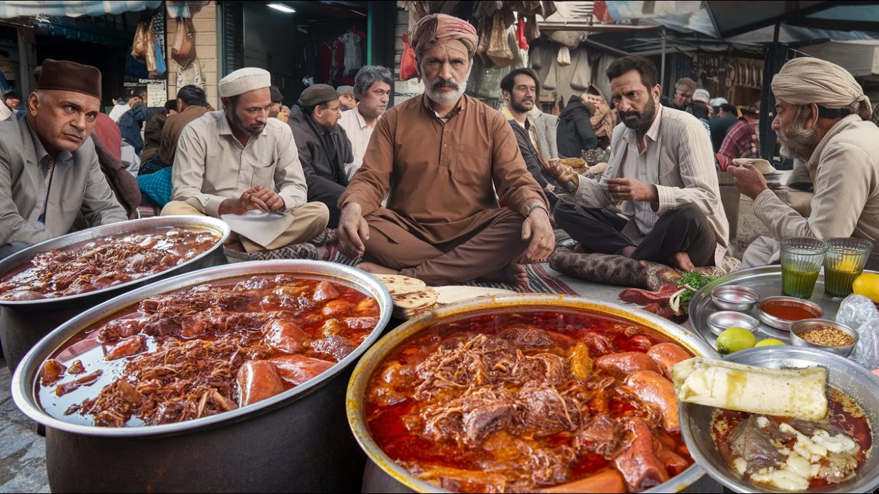 200 KG HEADS & LEGS FRY ON LOW FIRE | EARLY MORNING 5 O'CLOCK BREAKFAST | SHEIKH SIRI PAYE RECIPE