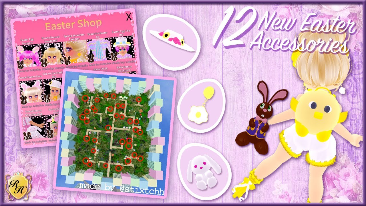All 33 Bunny Locations How To Get 12 New Easter Accessories For