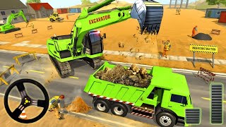 Heavy Excavator Simulator - Road Construction Truck Driving Games | Android Gameplay screenshot 5