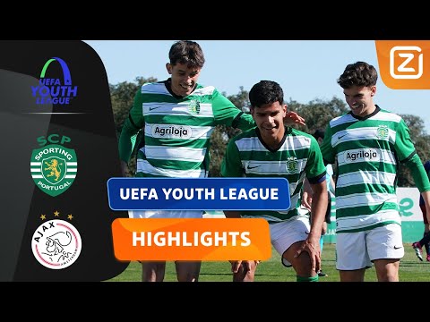 AJAX WORDT COMPLEET VERNEDERD ? | Sporting vs Ajax | UEFA Youth League 2022/23 | Samenvatting