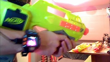 Nerf Rayven CS-18 Comparisions / Trials / Mods video