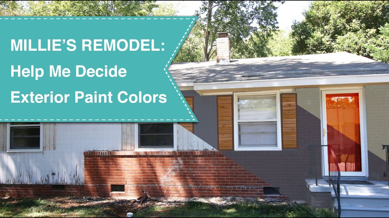 Millie'S Remodel: Exterior Paint Colors - Need Help Deciding - Pretty Handy  Girl