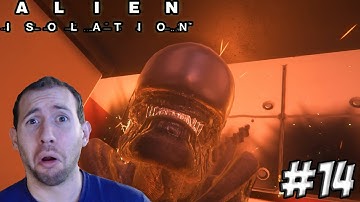 Alien: Isolation Gameplay Part 14: WAITS A MINUTE!!!!!!