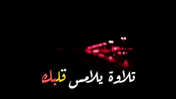 حالات واتس اب تلاوة هادئ بصوت ناصر القطامي 🎧