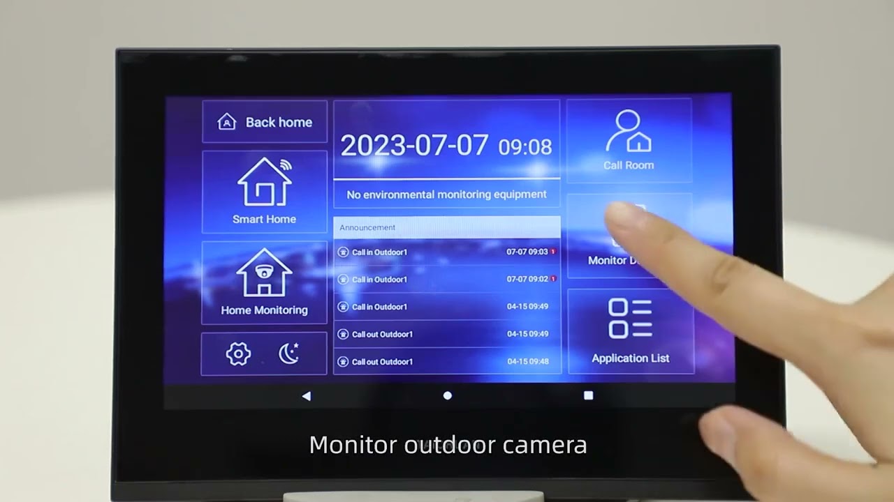 Villa Intercom Kit | No Control Center Needed