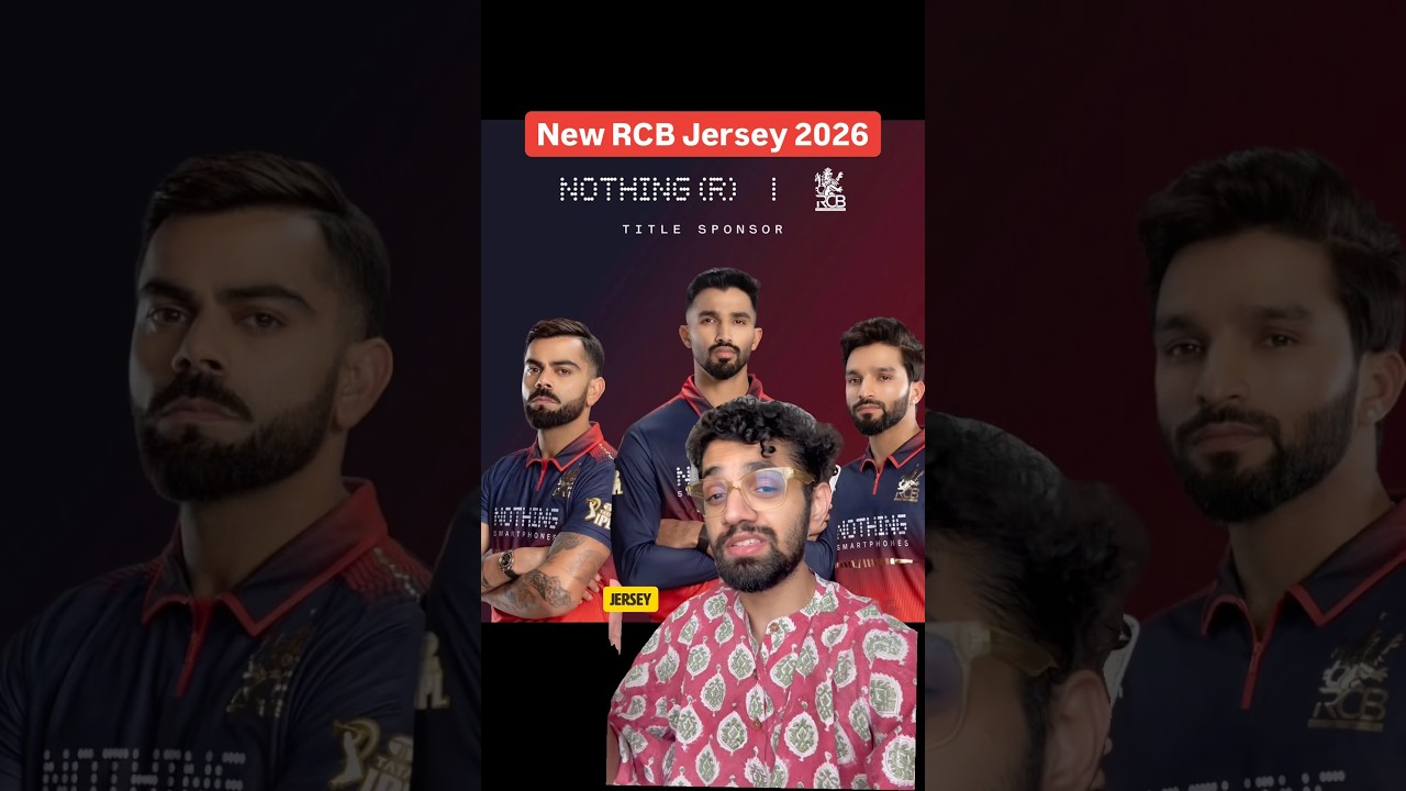 New RCB jersey 2026 😍 