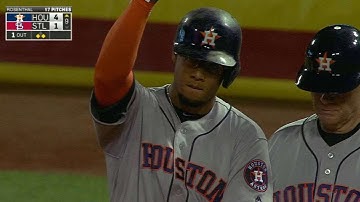 HOU@STL: Gomez drives in two runs on single to right
